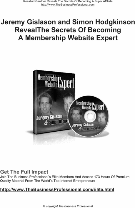 Product picture Jeremy Gislason and Simon Hodgkinson